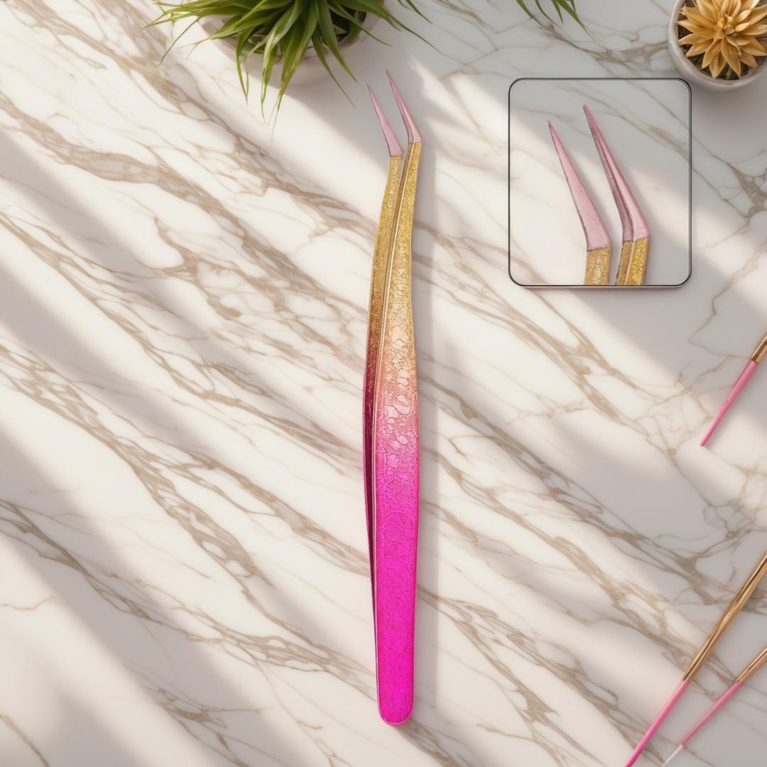 Perfectly Crafted Tweezers for False Lash Application