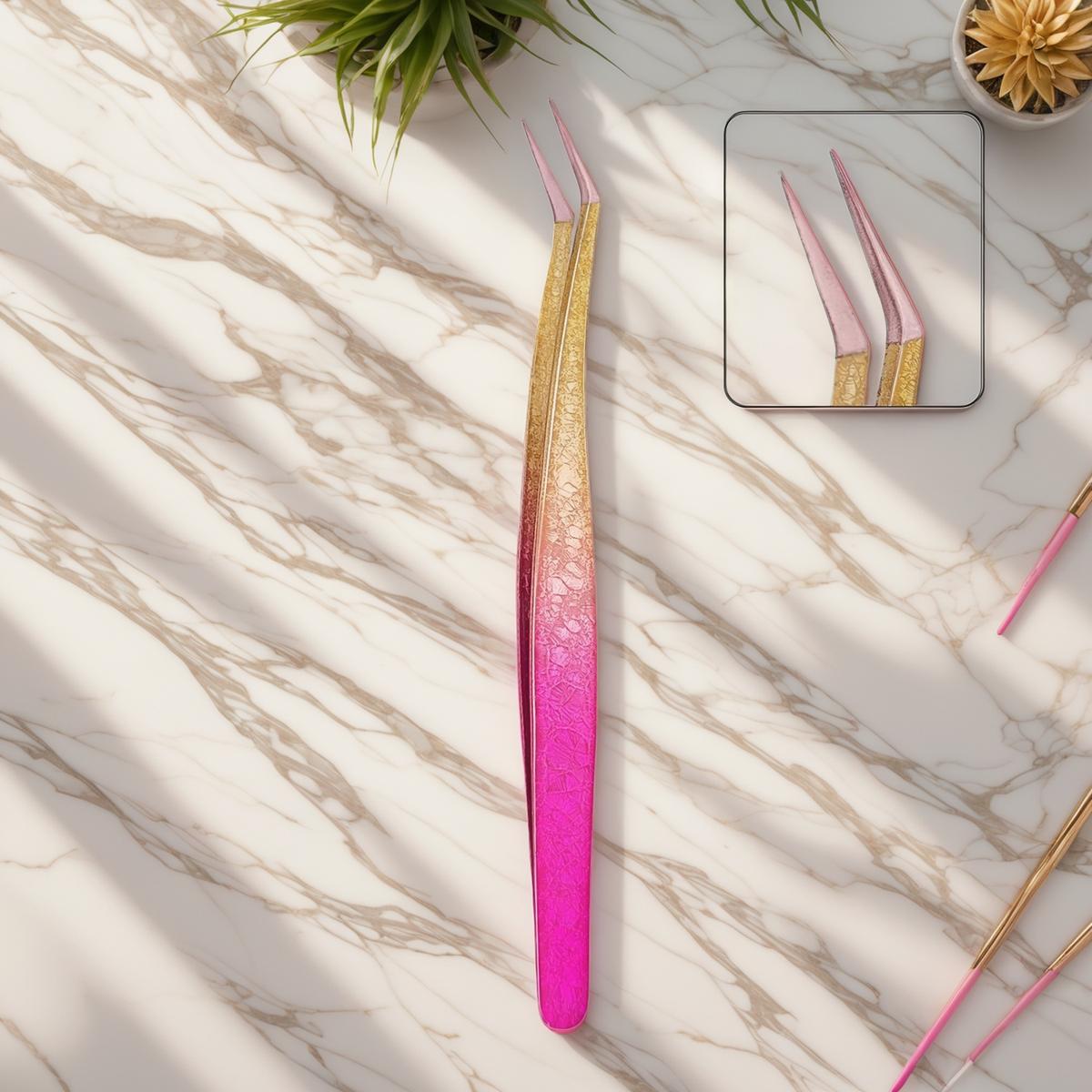 Perfectly Crafted Tweezers for False Lash Application