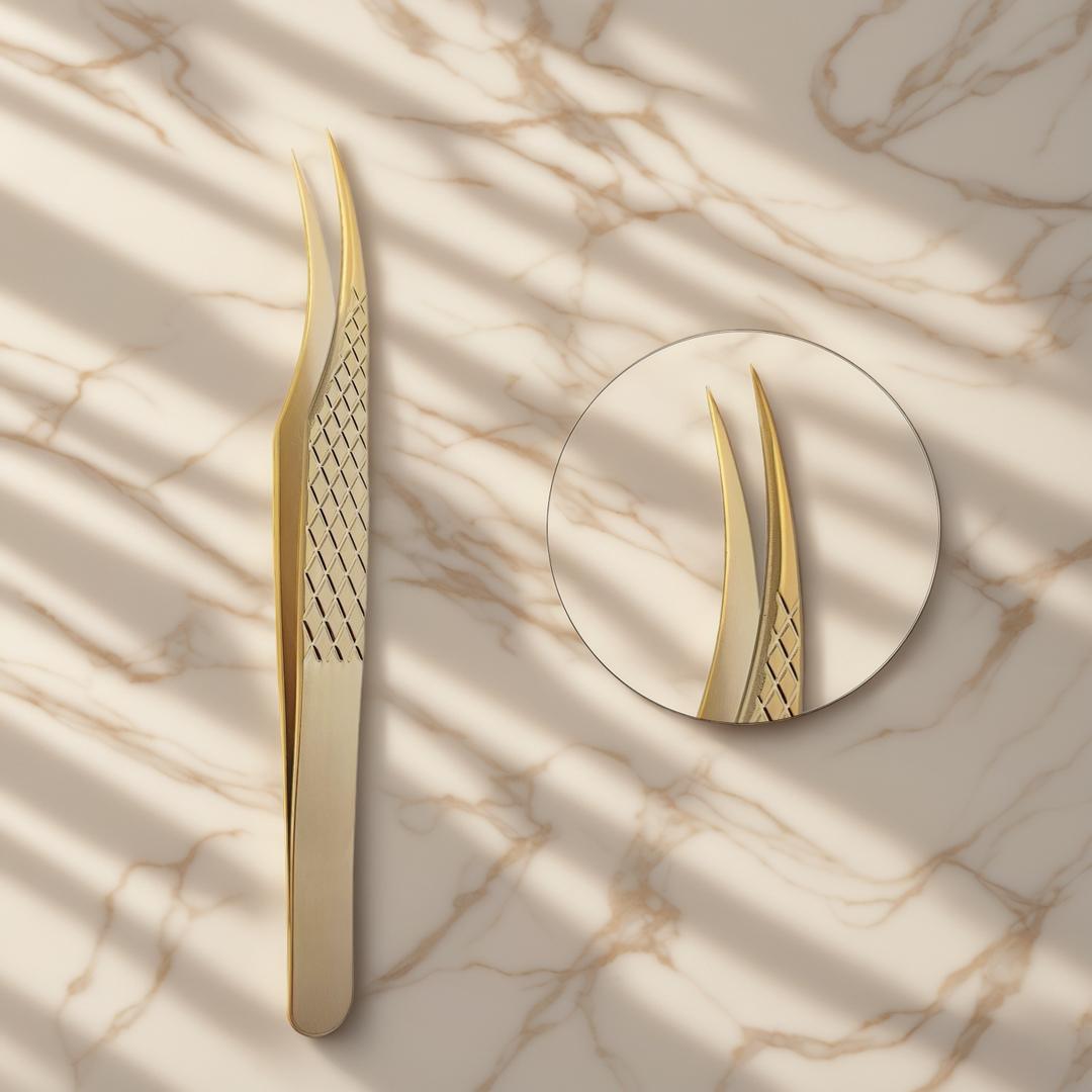 Discovering Precision with Custom Tweezers by Olimor Beauty