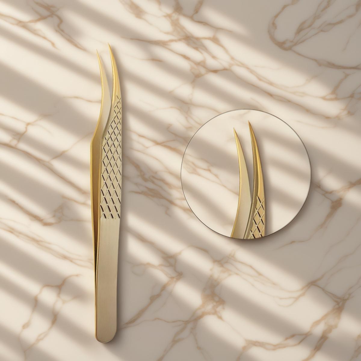Discovering Precision with Custom Tweezers by Olimor Beauty