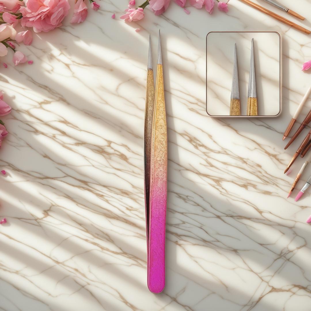 Custom Logo Tweezers: Precision & Style by Olimor