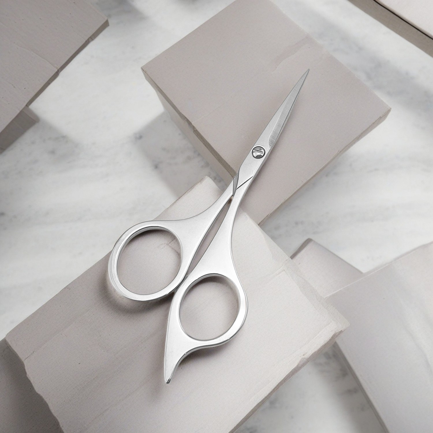 Professional Eyebrow Scissors for Precision & Elegance