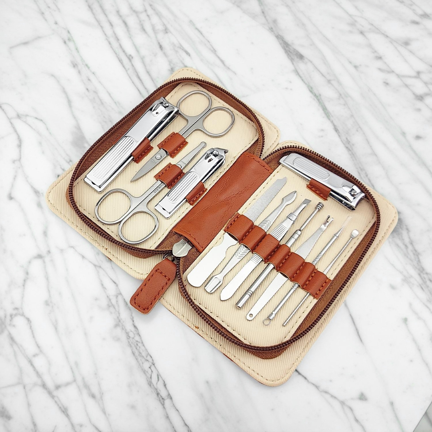 Manicure Pedicure Set: Professional & Elegant Grooming