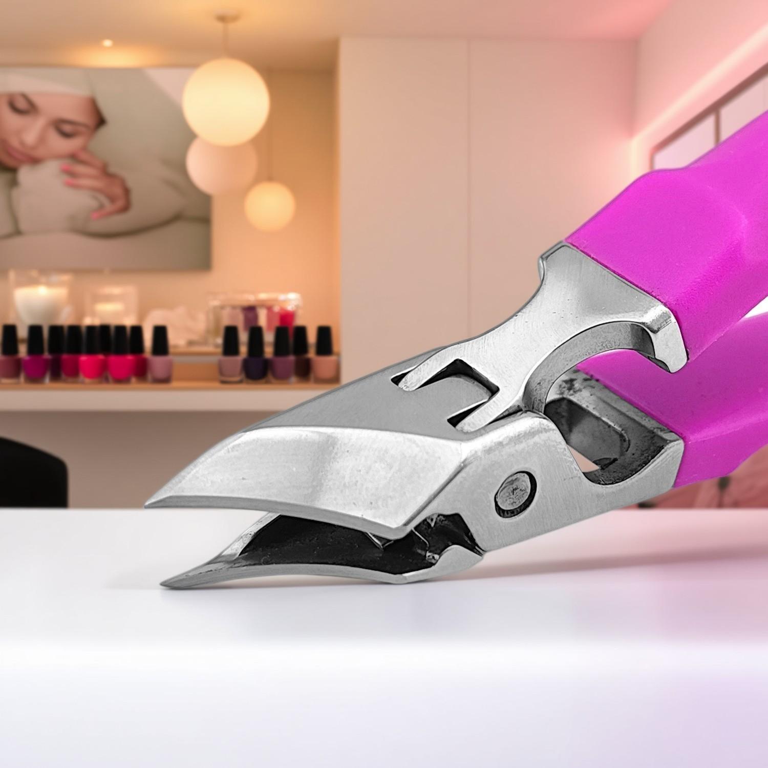 Coupe-ongles professionnel pour une coupe précise des cuticules et des petites peaux