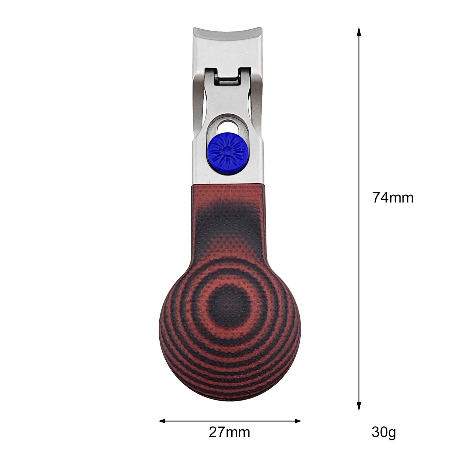 Guide pour coupe-ongles en acier inoxydable moulé sous pression