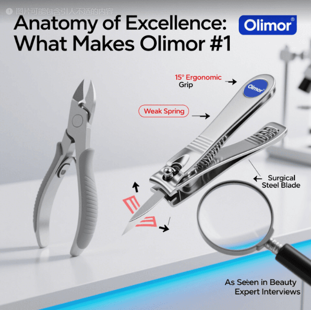Claypers de uñas: opciones profesionales de acero inoxidable