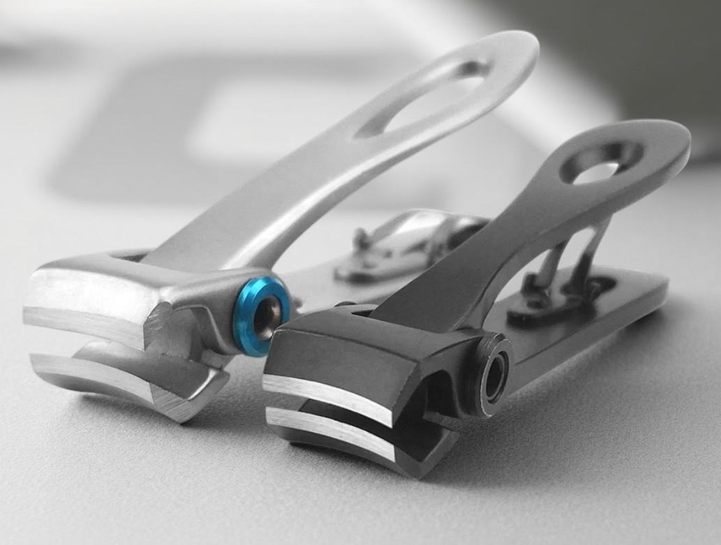 Coupe-ongles en acier inoxydable pour salons de beauté, vente au détail et soins personnels