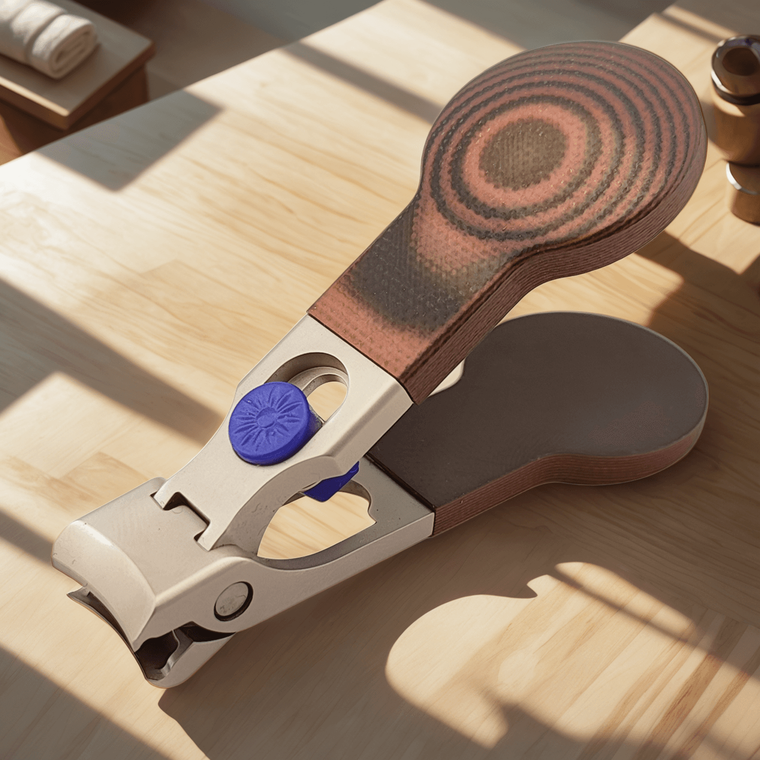 Coupe-ongles ergonomiques en acier inoxydable pour une coupe précise