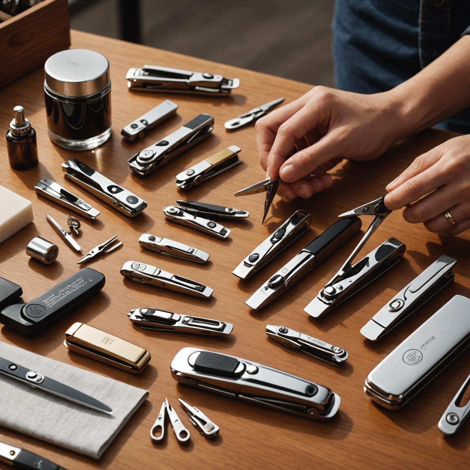 Avis sur les coupe-ongles : types, caractéristiques ergonomiques et tendances en matière de design haut de gamme
