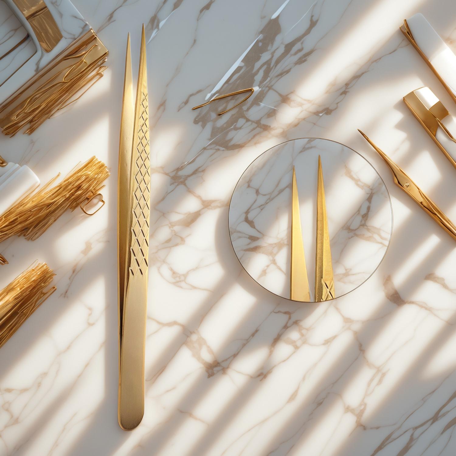Pinces à épiler en gros pour les acheteurs de produits pour cils, sourcils et salons de beauté