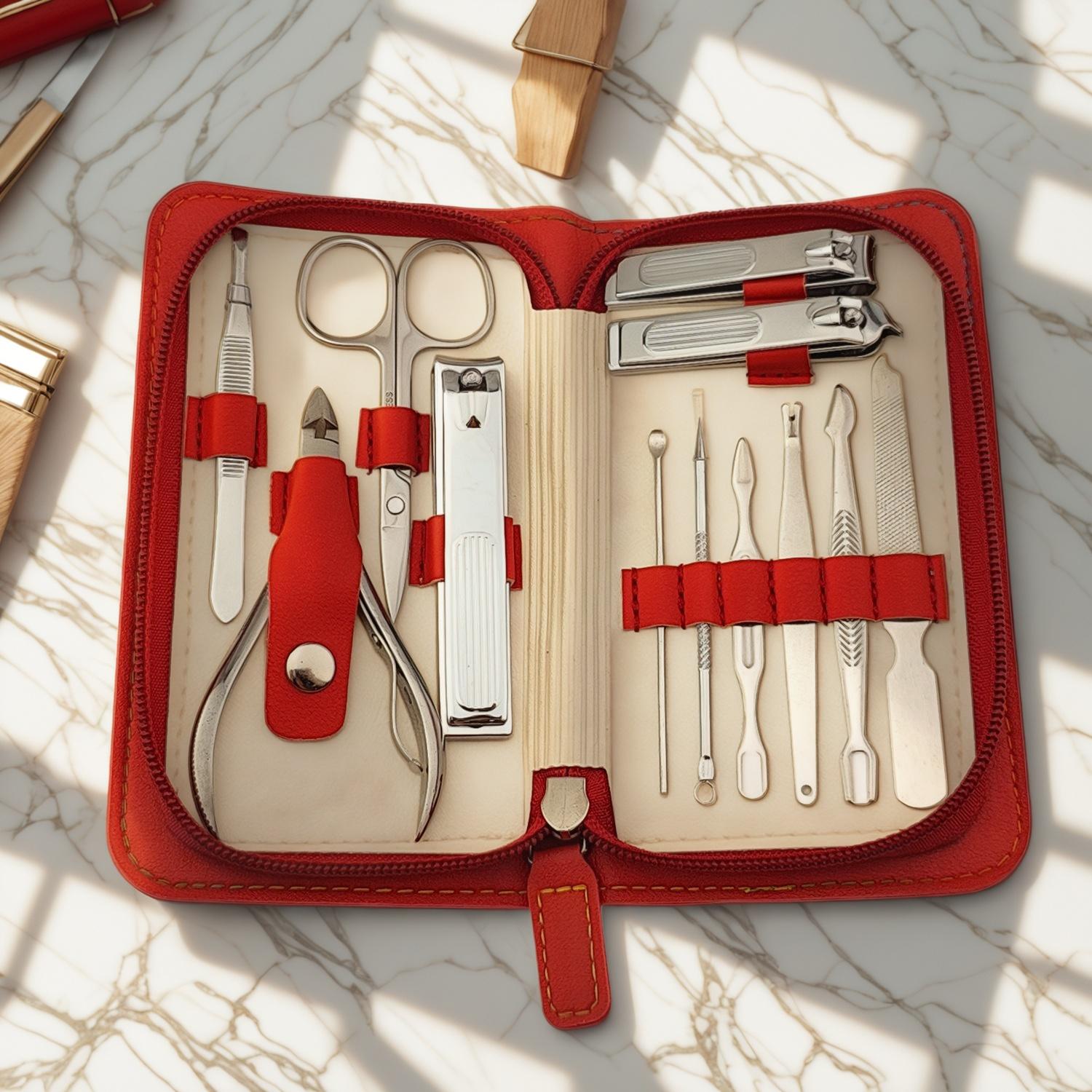 Fabricant d'outils de beauté personnalisés pour kits de manucure 16 pièces