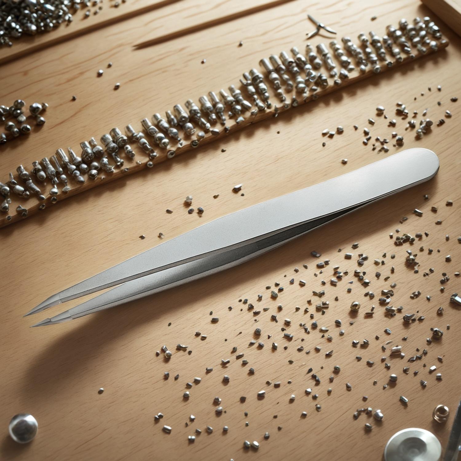 Pinces à épiler à pointe fine en gros pour les acheteurs d'outils de manucure et de beauté