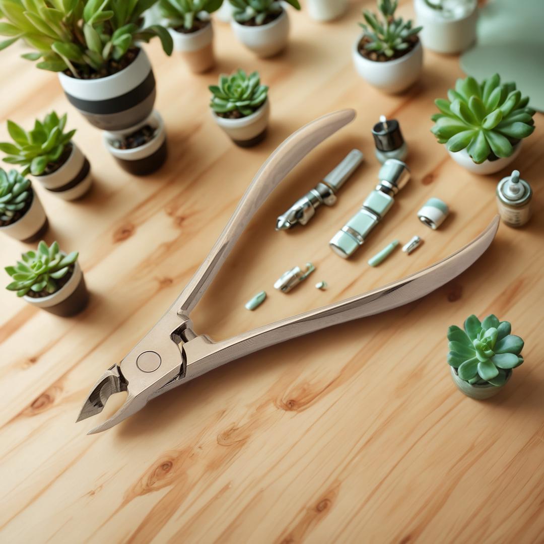 Precision Cuticle Nippers for Salons: Elegance and Efficiency