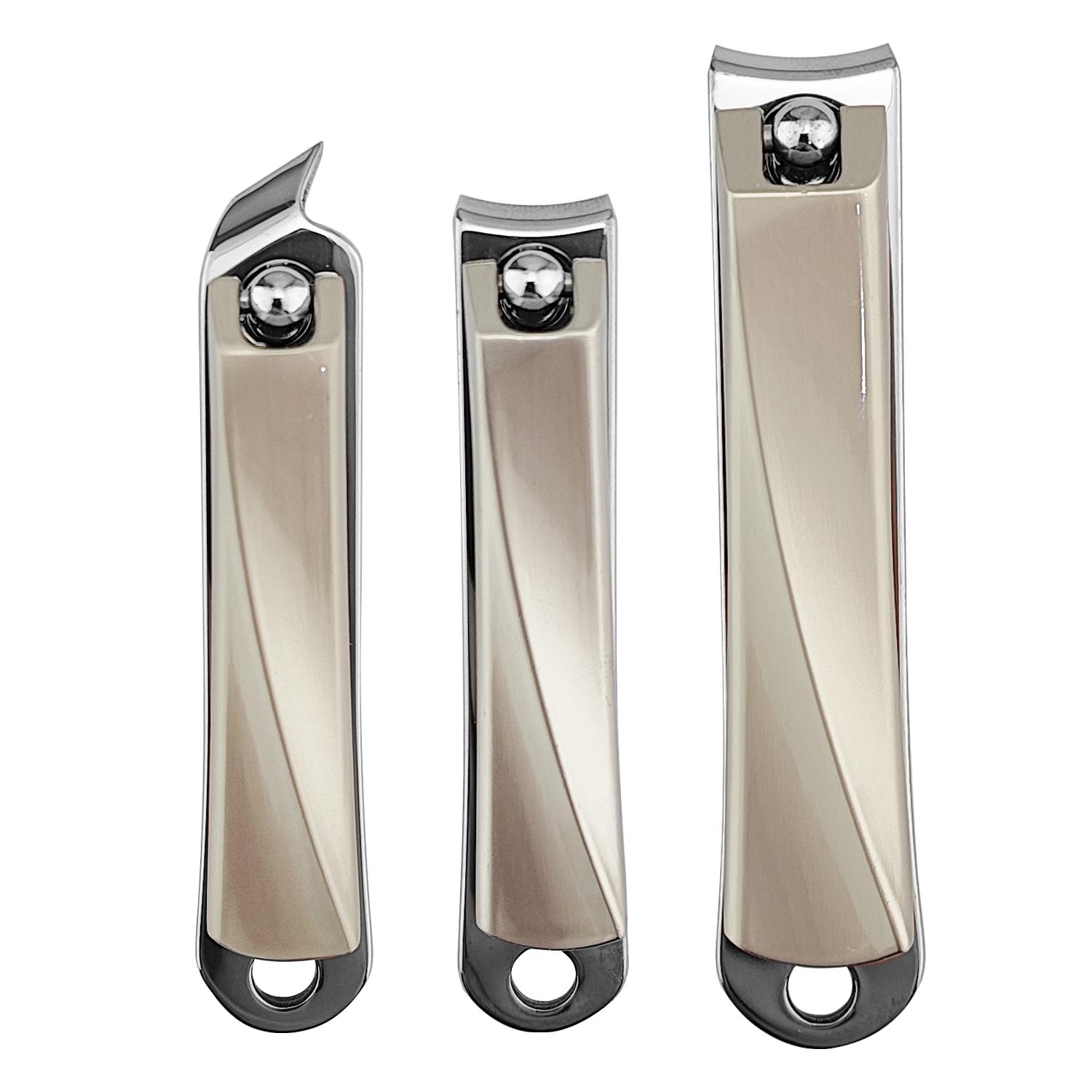 Durable Nail Clippers: LuxeTrim Set for Precision & Elegance