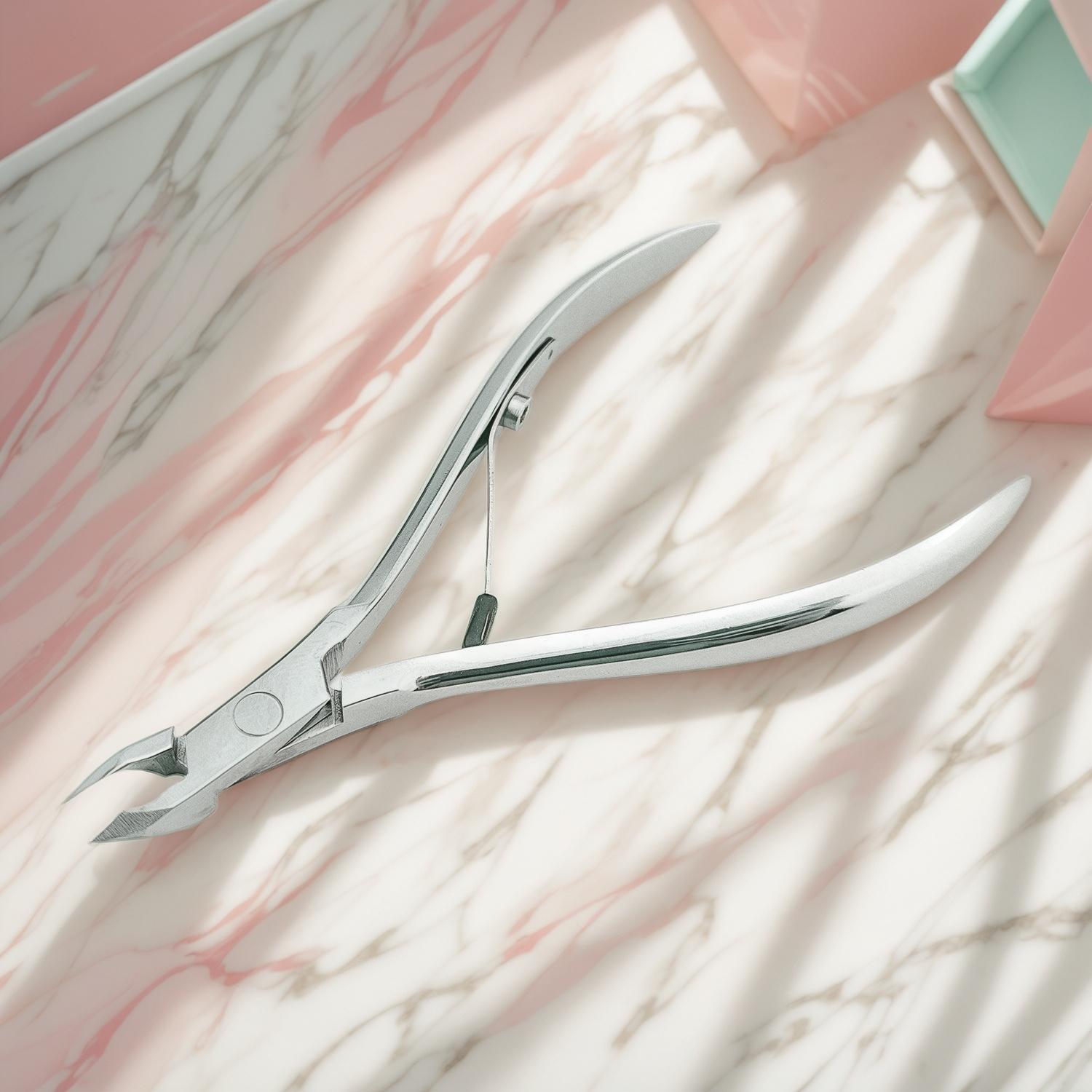 Pinces à cuticules professionnelles pour salons de coiffure, spas et acheteurs en gros