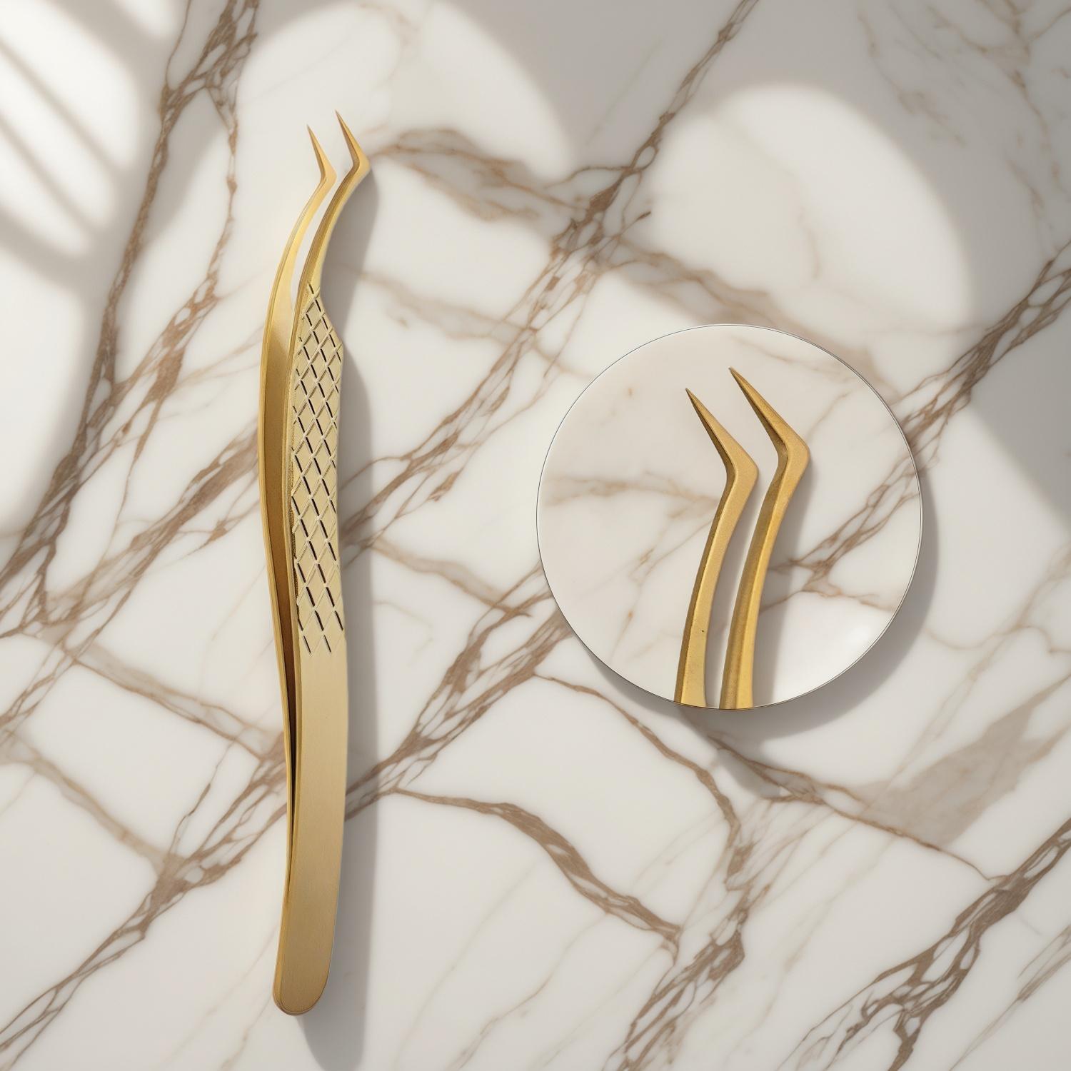 Guide d'achat des pinces à épiler Golden Pro-Luxe pour extensions de cils