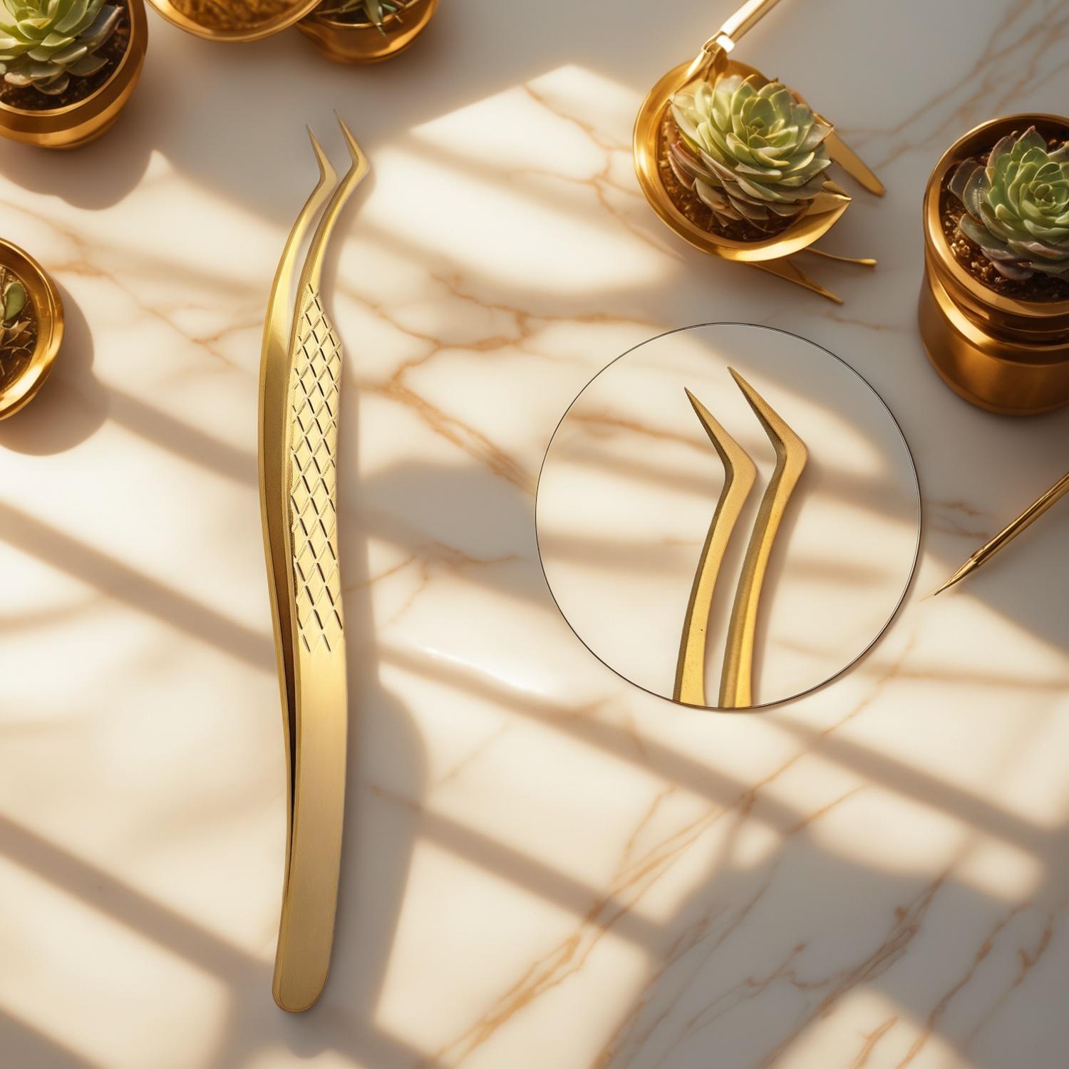 Pinces à épiler courbes pour extensions de cils : guide de sélection et d’entretien