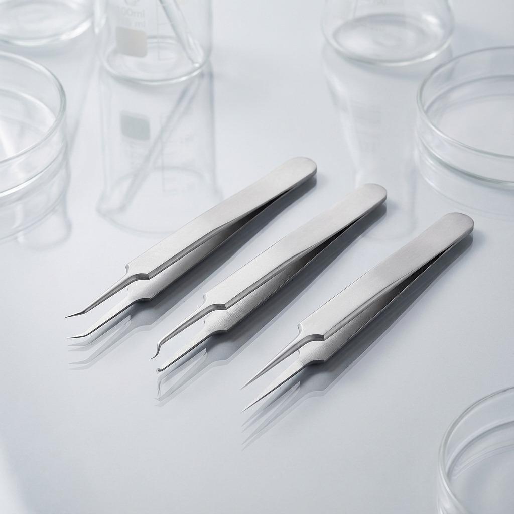 Unveiling the Precision of Custom Tweezers by Olimor Beauty