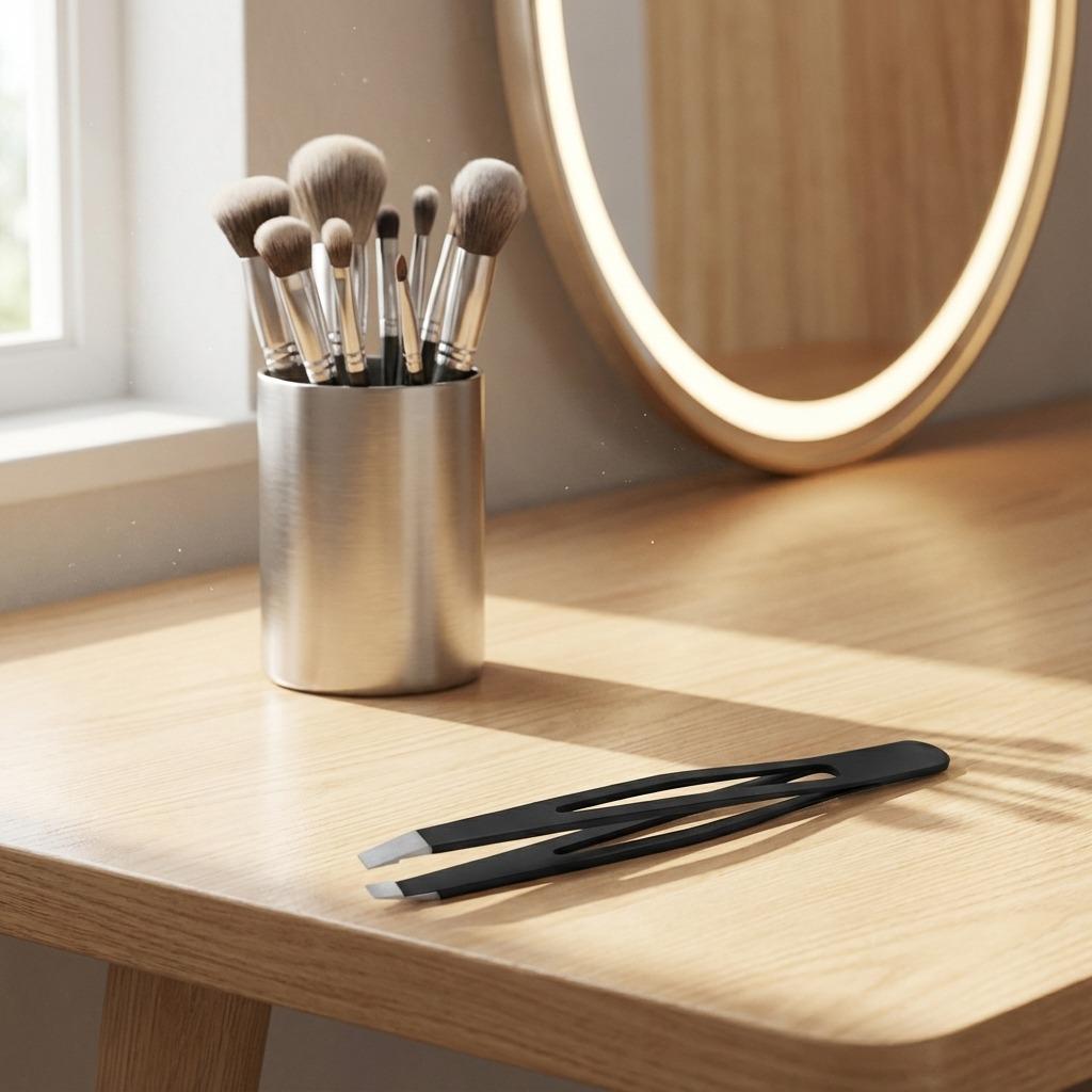 Precision Grooming with Custom Tweezers from Olimor Beauty