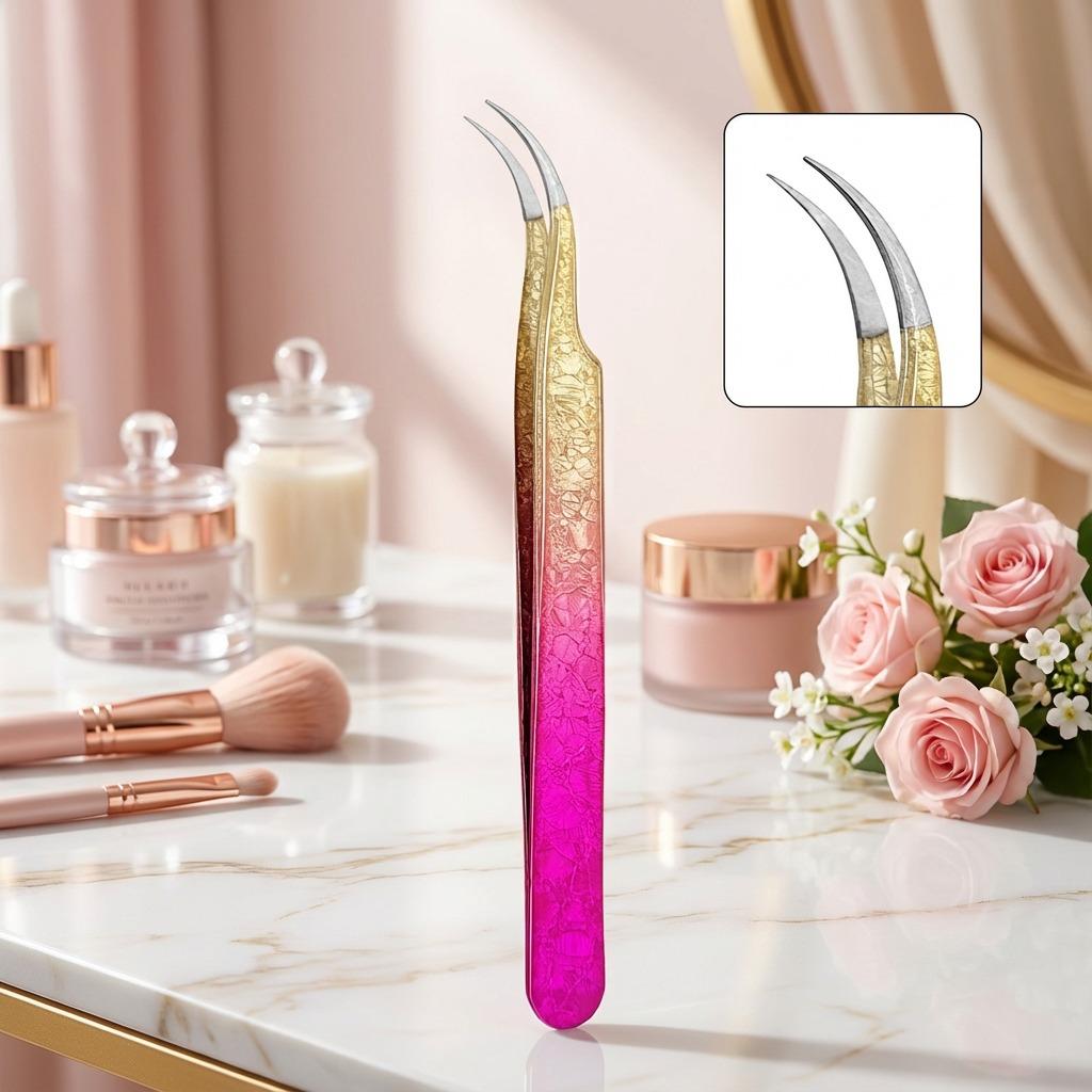 Pinces à épiler personnalisées pour l'approvisionnement en outils de beauté OEM