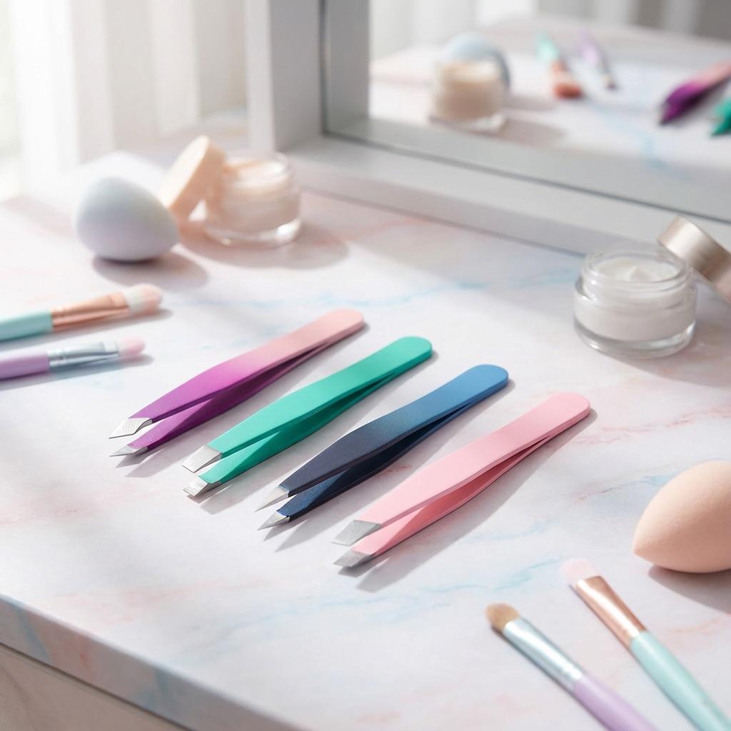 Mini pinces à épiler directement du fabricant : fournisseurs d’outils de beauté colorés en acier inoxydable