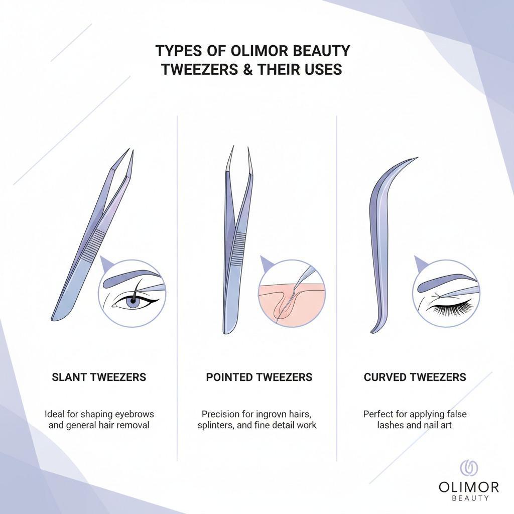 Guide d'achat de pinces à épiler pour les sourcils, les cils et les travaux de précision