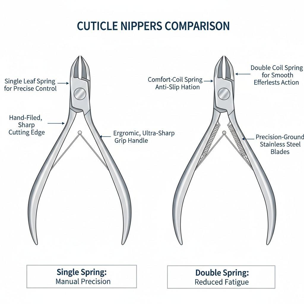 Comparatif de pinces à cuticules pour des soins des ongles précis