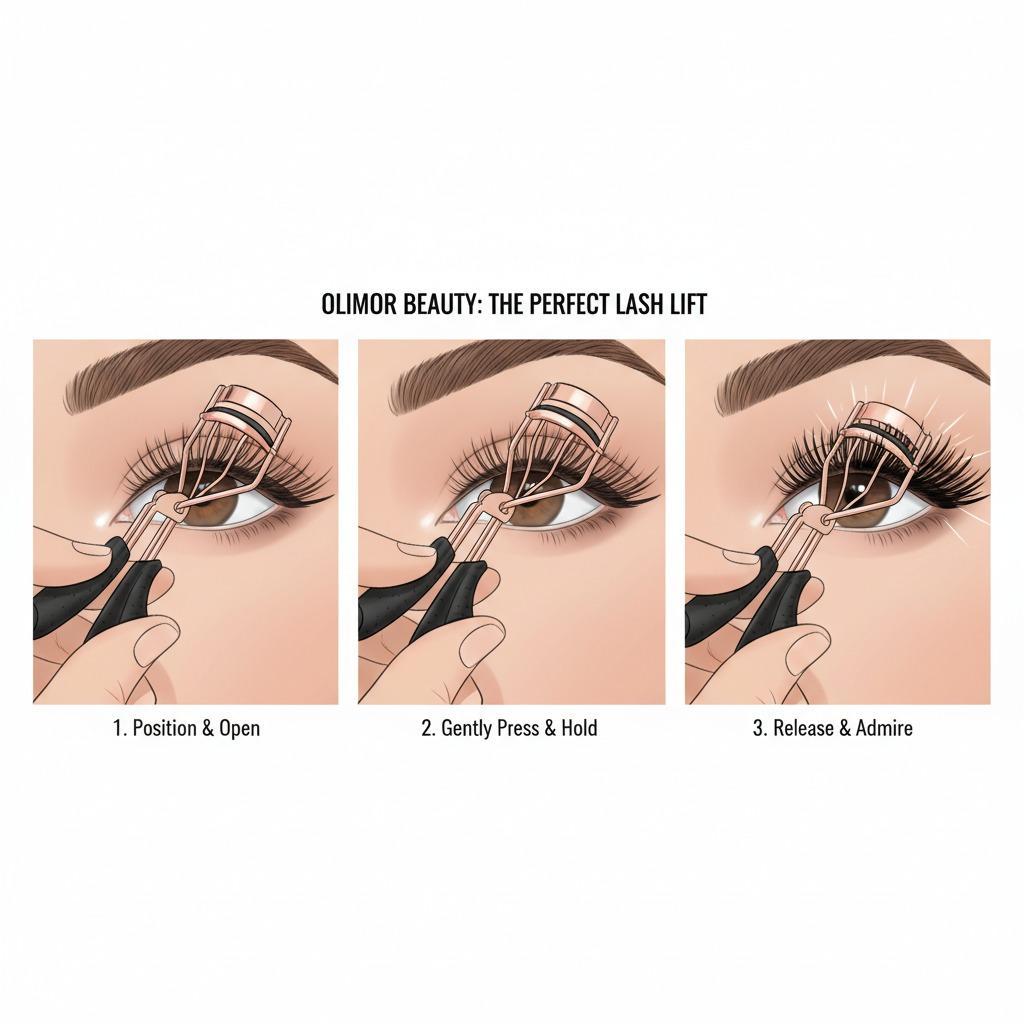 Guide professionnel pour un recourbe-cils naturel