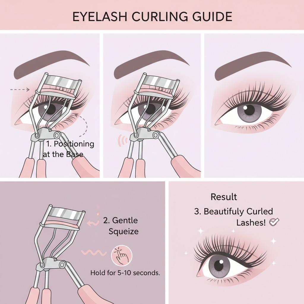 Comment choisir et utiliser un recourbe-cils sans pincer
