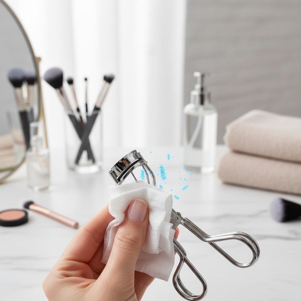Outils pour extensions de cils sales : guide de nettoyage et d’achat