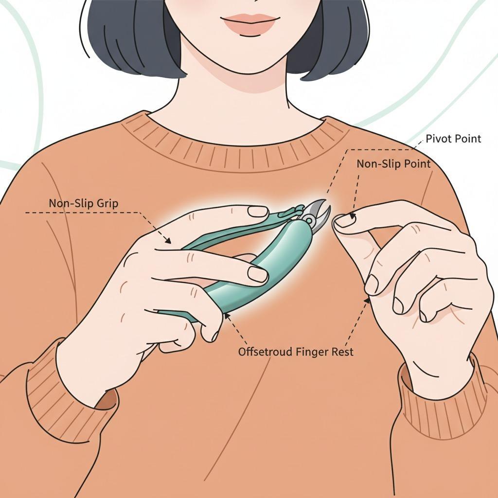Guide d'utilisation des coupe-ongles pour gauchers : pour une manucure à domicile plus sûre