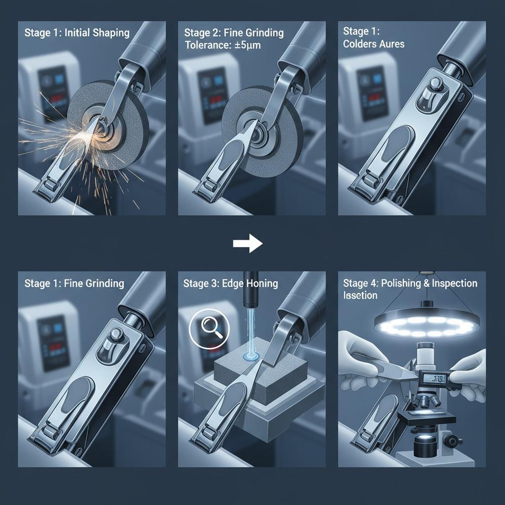 Unlocking Perfect Cuts with Nail Clipper Blade Grinding