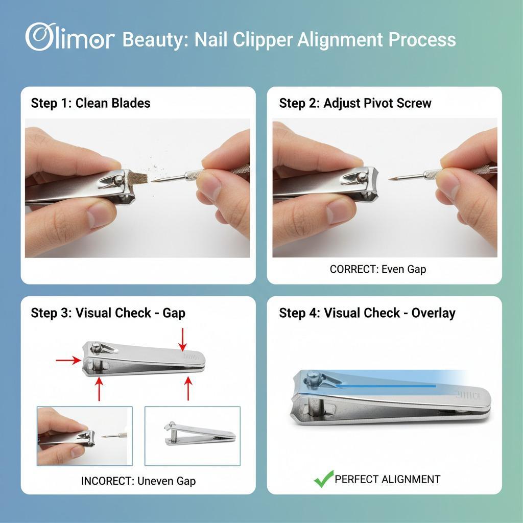 Alignement des lames de coupe-ongles : guide d’inspection, de sélection et d’entretien