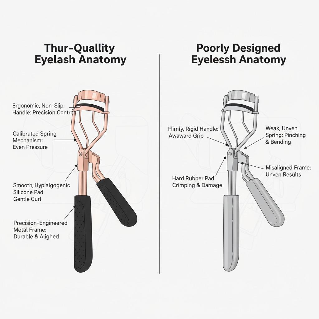 Pourquoi les recourbe-cils échouent : un guide pratique pour une meilleure courbure, un meilleur maintien et une plus grande durabilité