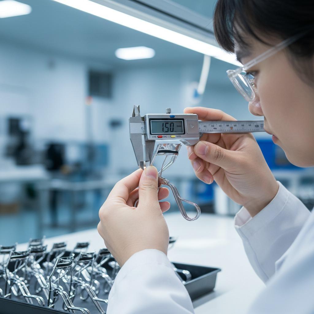 Pourquoi le calibrage de l'écartement est important dans la fabrication des recourbe-cils