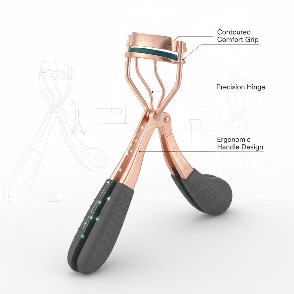 Tendances en matière de recourbe-cils : conception ergonomique et fonctionnalités axées sur l’utilisatrice
