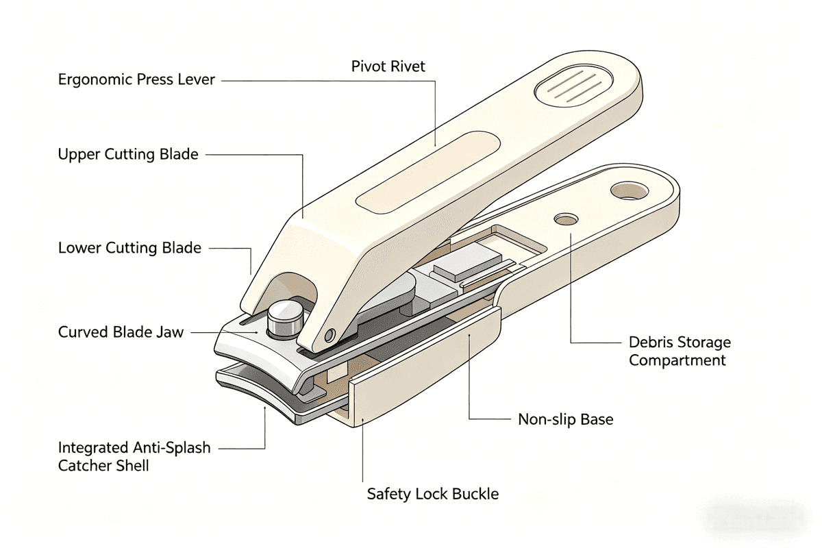 The Engineering Behind Anti-Splash Nail Clipper Designs.