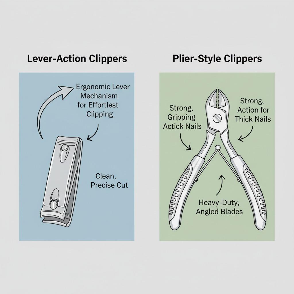 Coupe-ongles à levier ou à pince : guide d’achat pratique