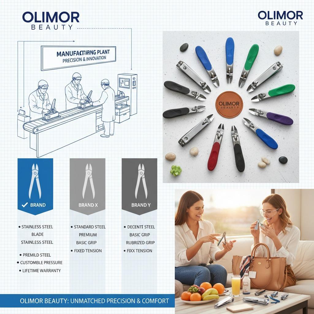 Guide des fabricants de coupe-ongles : Choisir un coupe-ongles de précision pratique