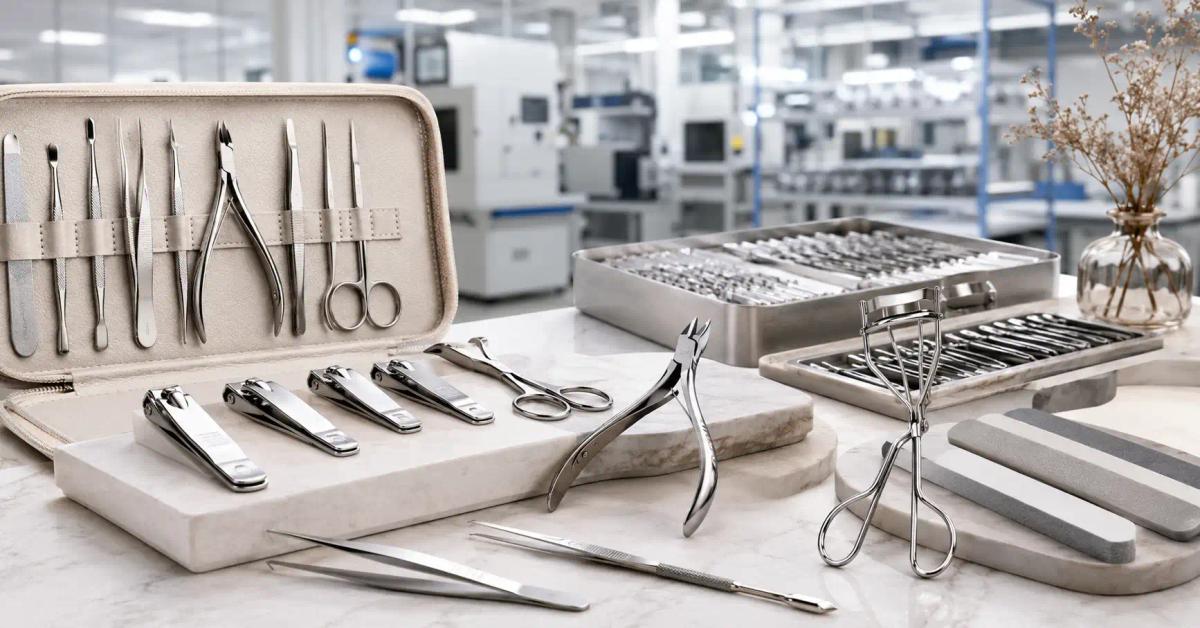 Guia da Beauty Tools Factory para conjuntos de manicure e pedicure