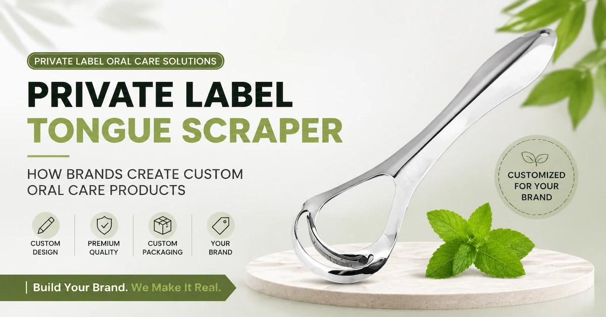 Private Label Tongue Scraper Guide: How Brands Create Custom Oral Care Products