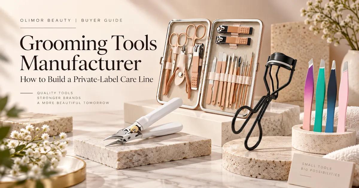 Grooming Tools Manufacturer: How to Build a Private-Label Care Line
