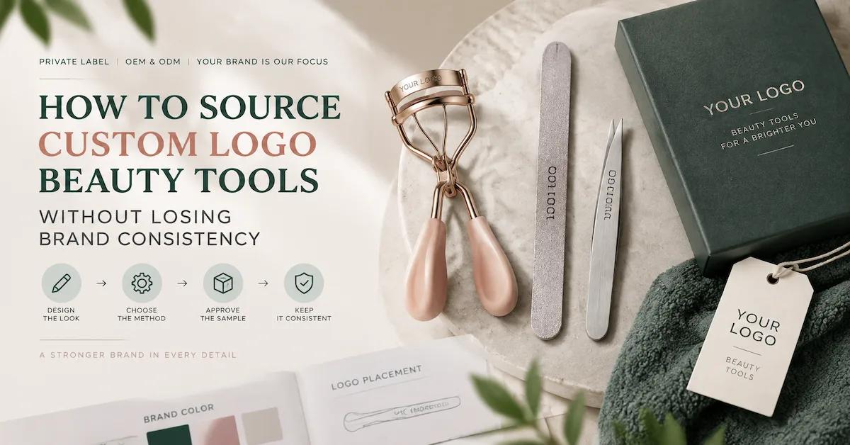 How to Source Custom Logo Beauty Tools Without Losing Brand Consistency
