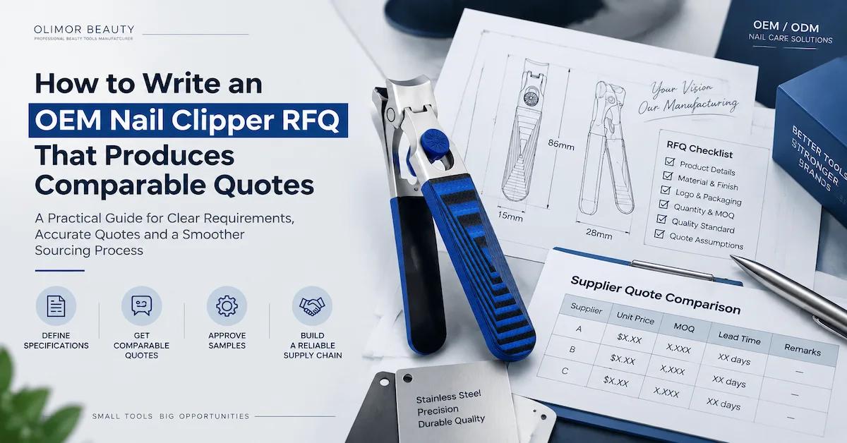 Comment rédiger une demande de prix pour un coupe-ongles OEM qui produit des devis comparables