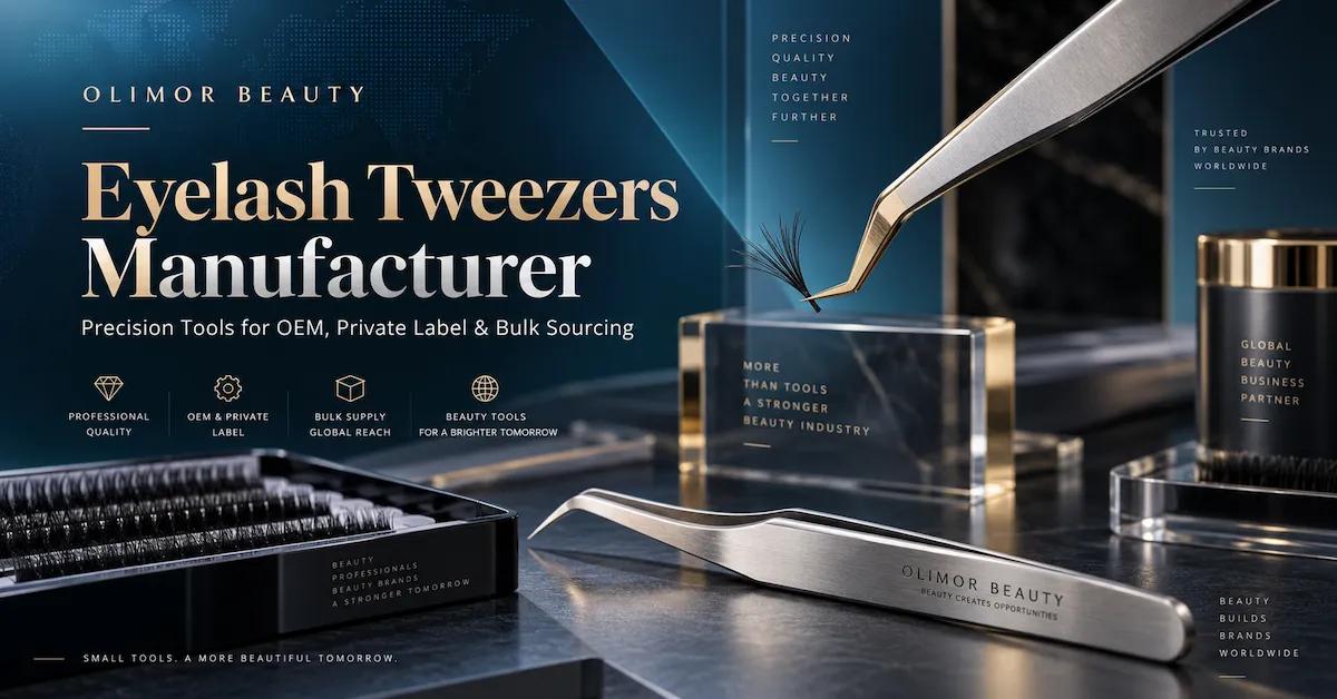 Eyelash Tweezers Manufacturer: How Lash Brands Evaluate Tip Precision, OEM Samples, and Bulk Quality