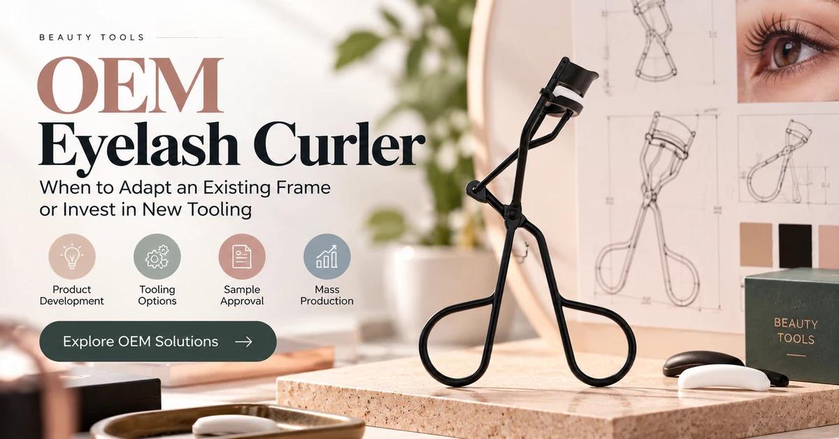 OEM Eyelash Curler: When to Adapt an Existing Frame or Invest in New Tooling