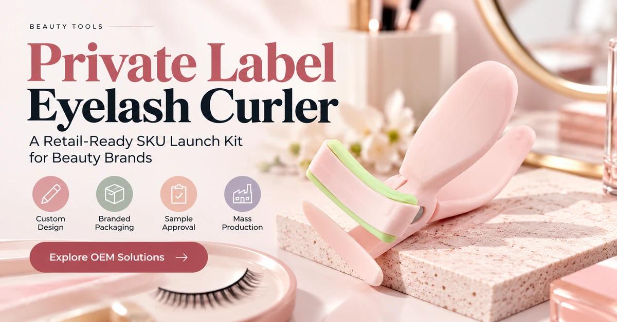 Private Label Eyelash Curler: A Retail-Ready SKU Launch Kit for Beauty Brands