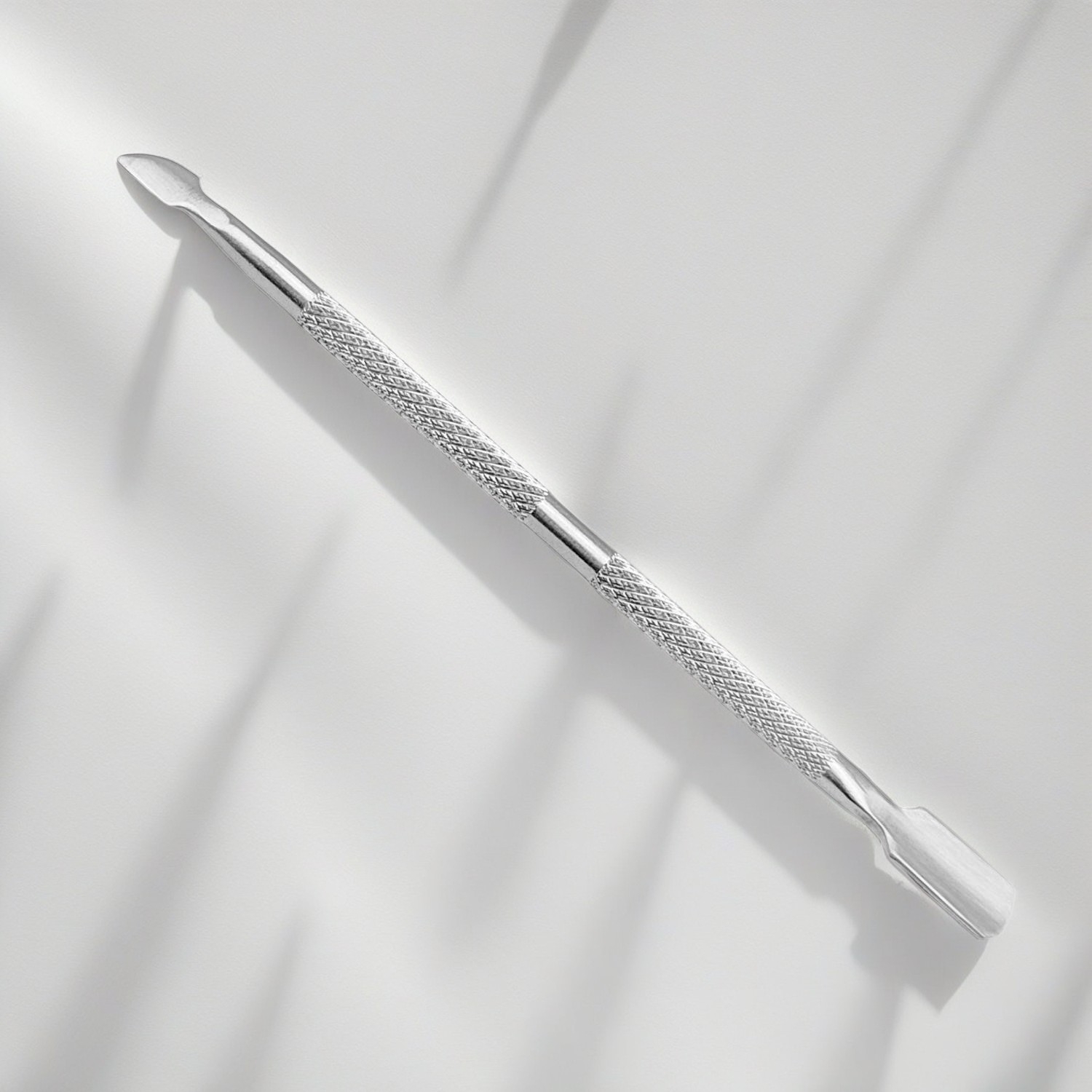 Nail Care Tools: Stainless Steel Cuticle Pusher Guide