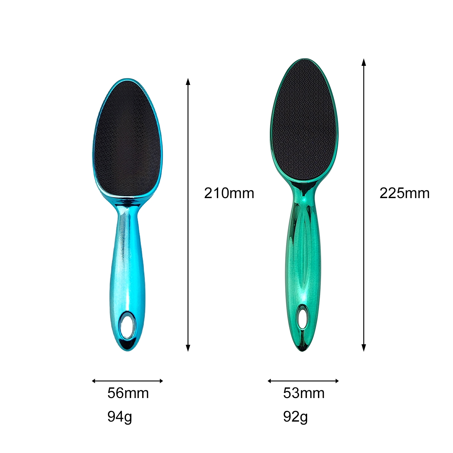 Nano Spray Painted Foot File for Dry Skin Care