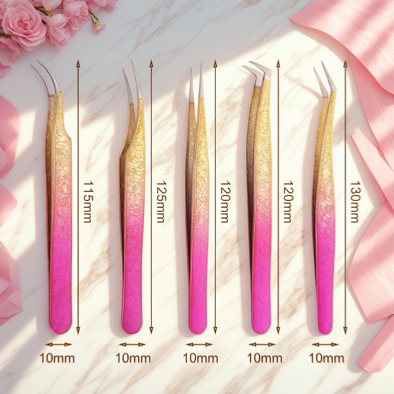 Choosing Tweezers for False Lash Application: A Professional Set Guide